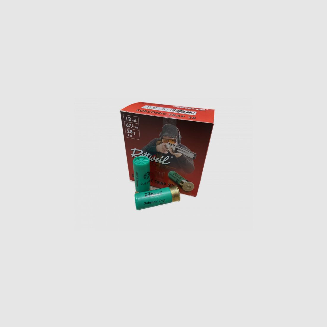 ROTTWEIL SUBSONIC TRAP 28 - 12/67,5 - 28 GR. - 2,4 MM - 25 SZTUK