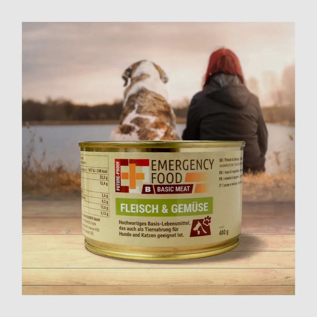 EF Emergency Food Basics Meat Fleisch Gemüse