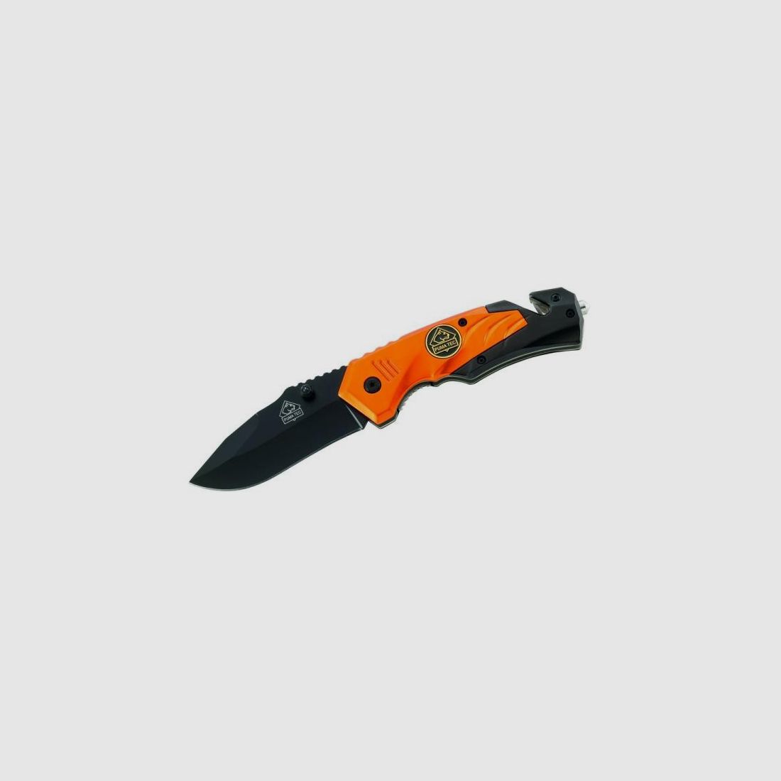 PUMA Einhandmesser Rettungsmesser TEC orange-schw 8,2 cm 420 Stahl