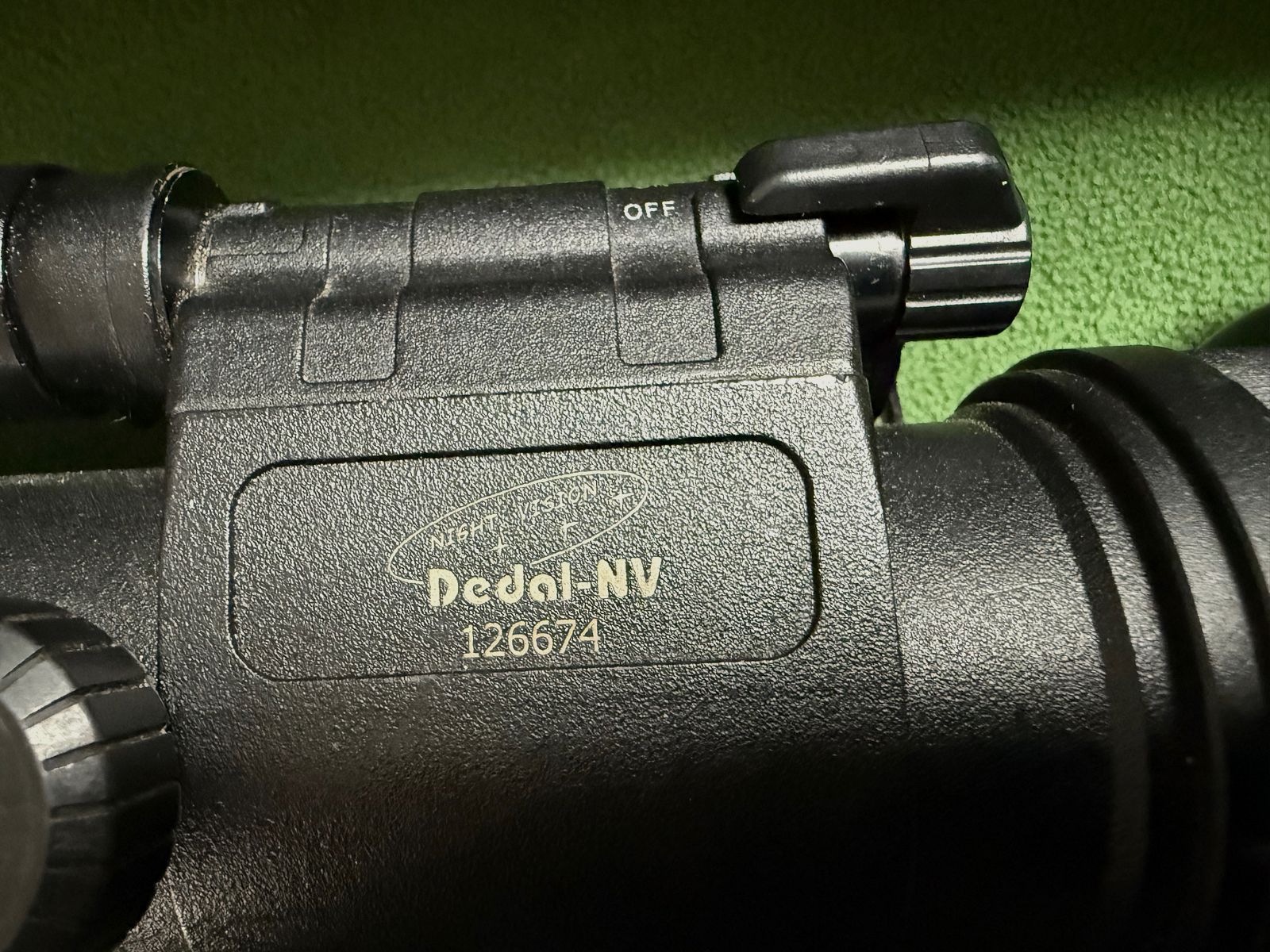 Dedal 541 con adaptador 56 Rusan para visión nocturna frontal
