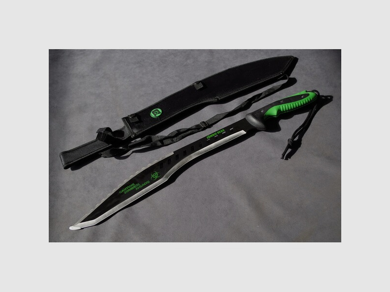 Machete mit Scheide , Zombie Jäger etc Zombie Dead Haller