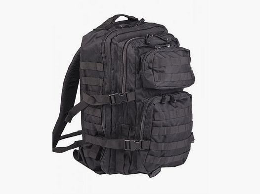 Mil-Tec US Assault Pack LG Schwarz Rucksack