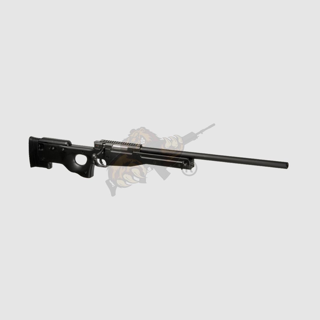 L96 Sniper Rifle Airsoft Upgraded Black - Well -F-