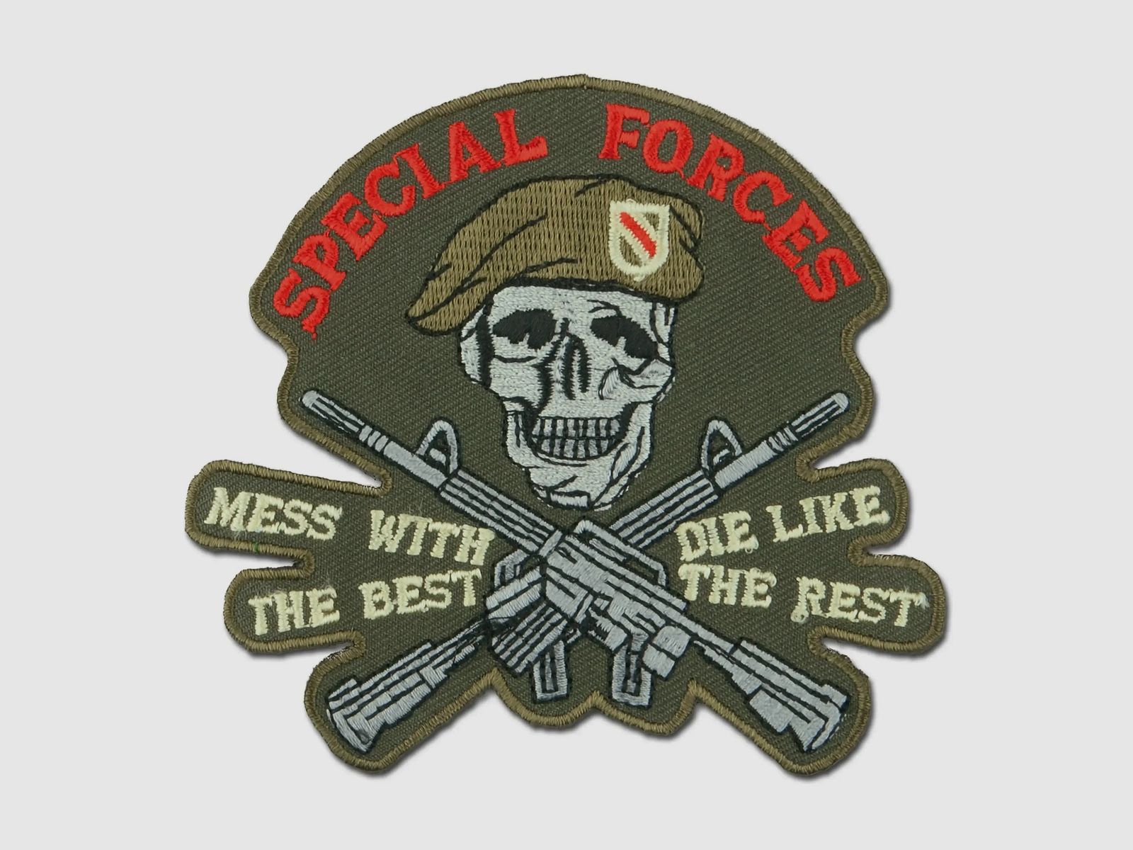 Bundeswehr Originele Badge US Special Forces Skull-Rifles