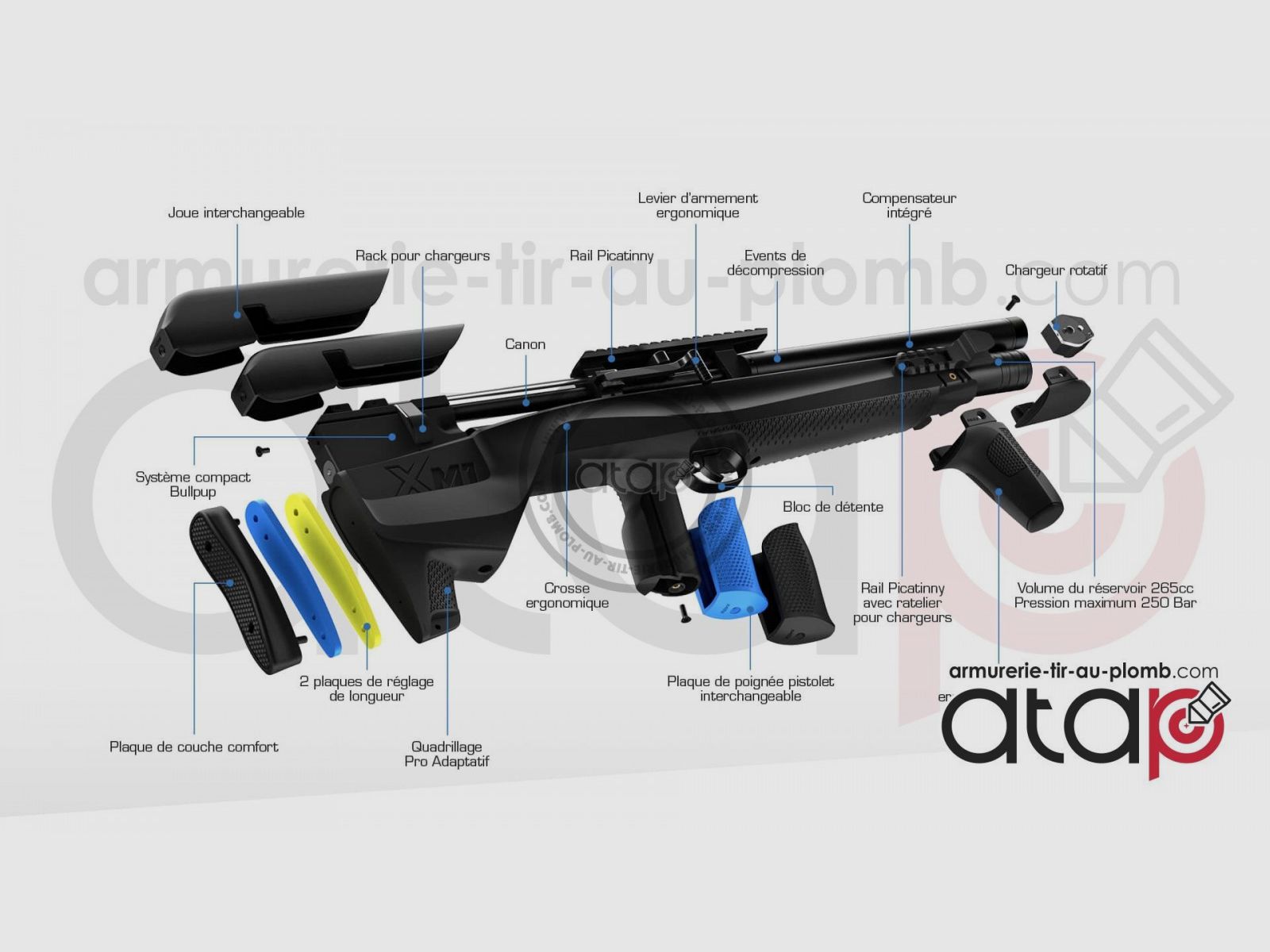 Stoeger XM1 Bullpup - Carabine PCP 42 joules, image 3 sur 5