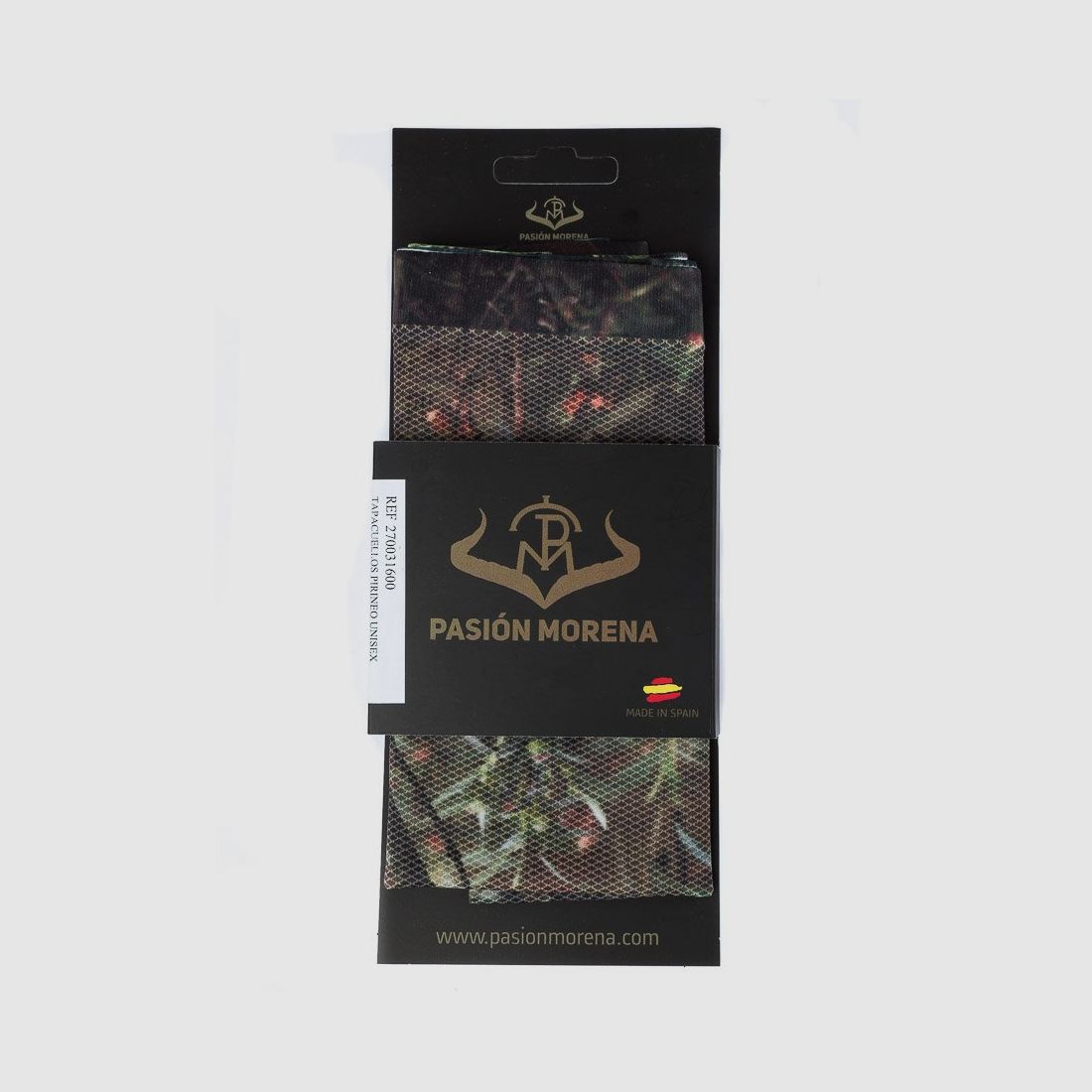 Pasion Morena Tapacuello Camuflaje Unisex Mocroperforado