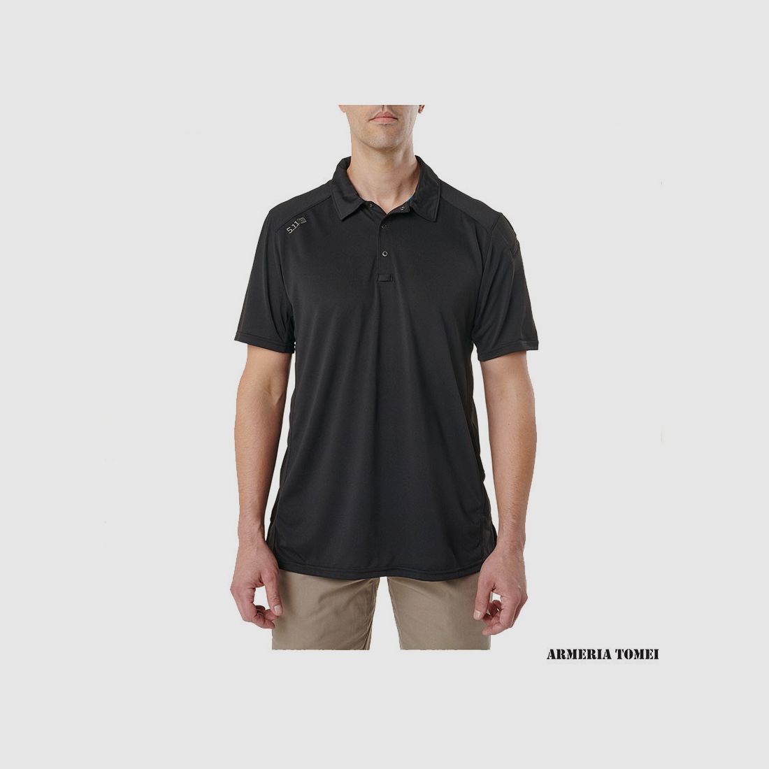 POLO – 5.11 – KURZE ÄRMEL PARAMOUNT Schwarz, Bild 1 von 2