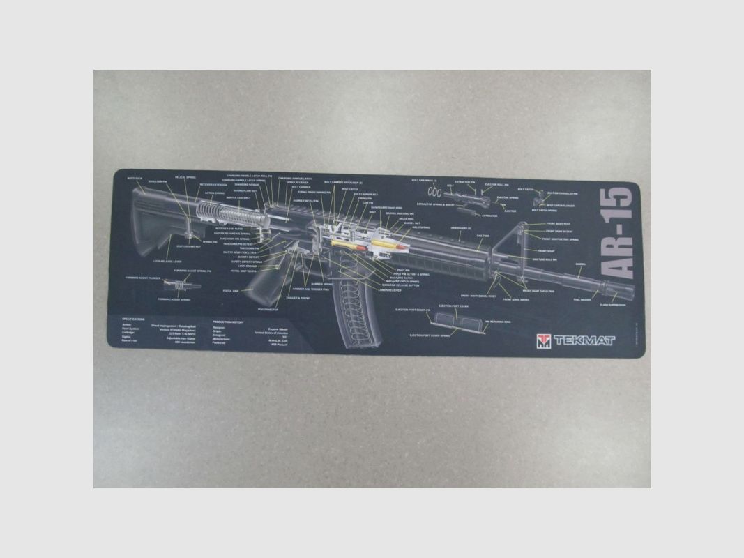 TEKMAT AR15CUT Werkstattmatte