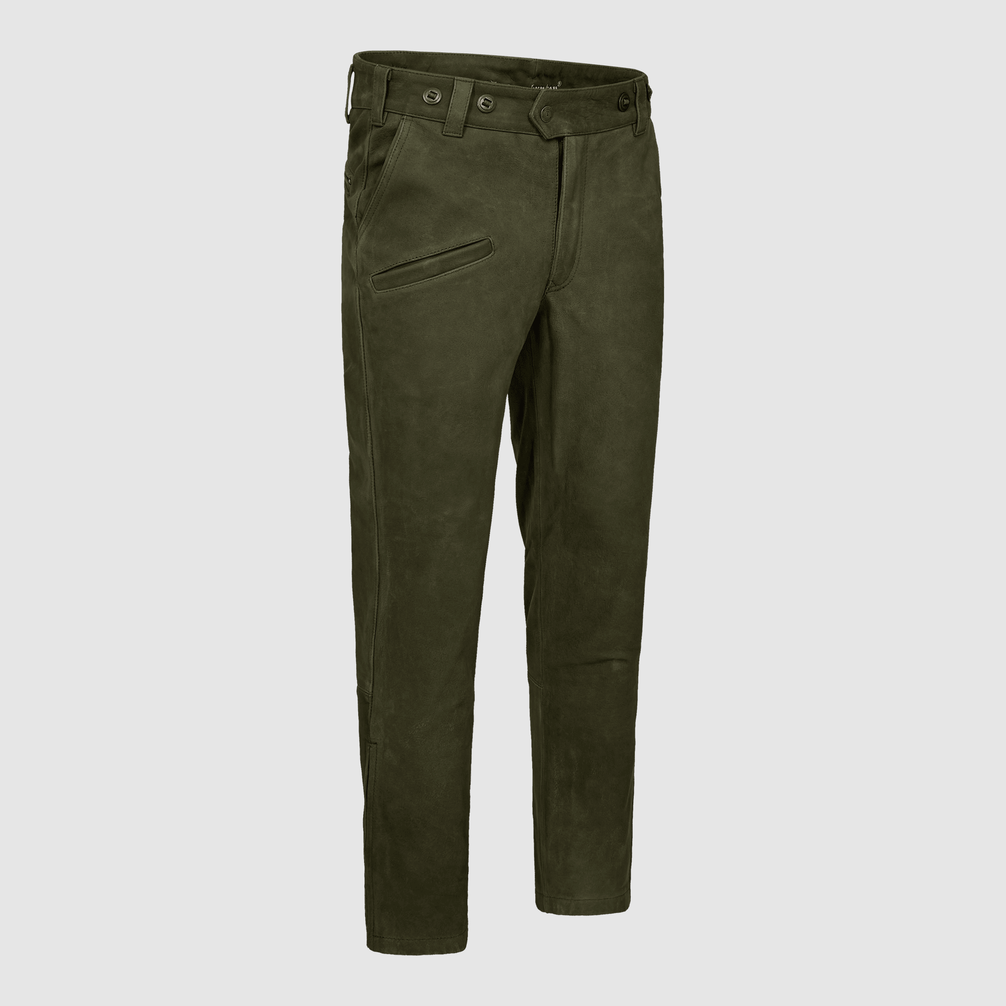 Deerhunter Strasbourg Leather Boot Trousers Grape Leaf 60