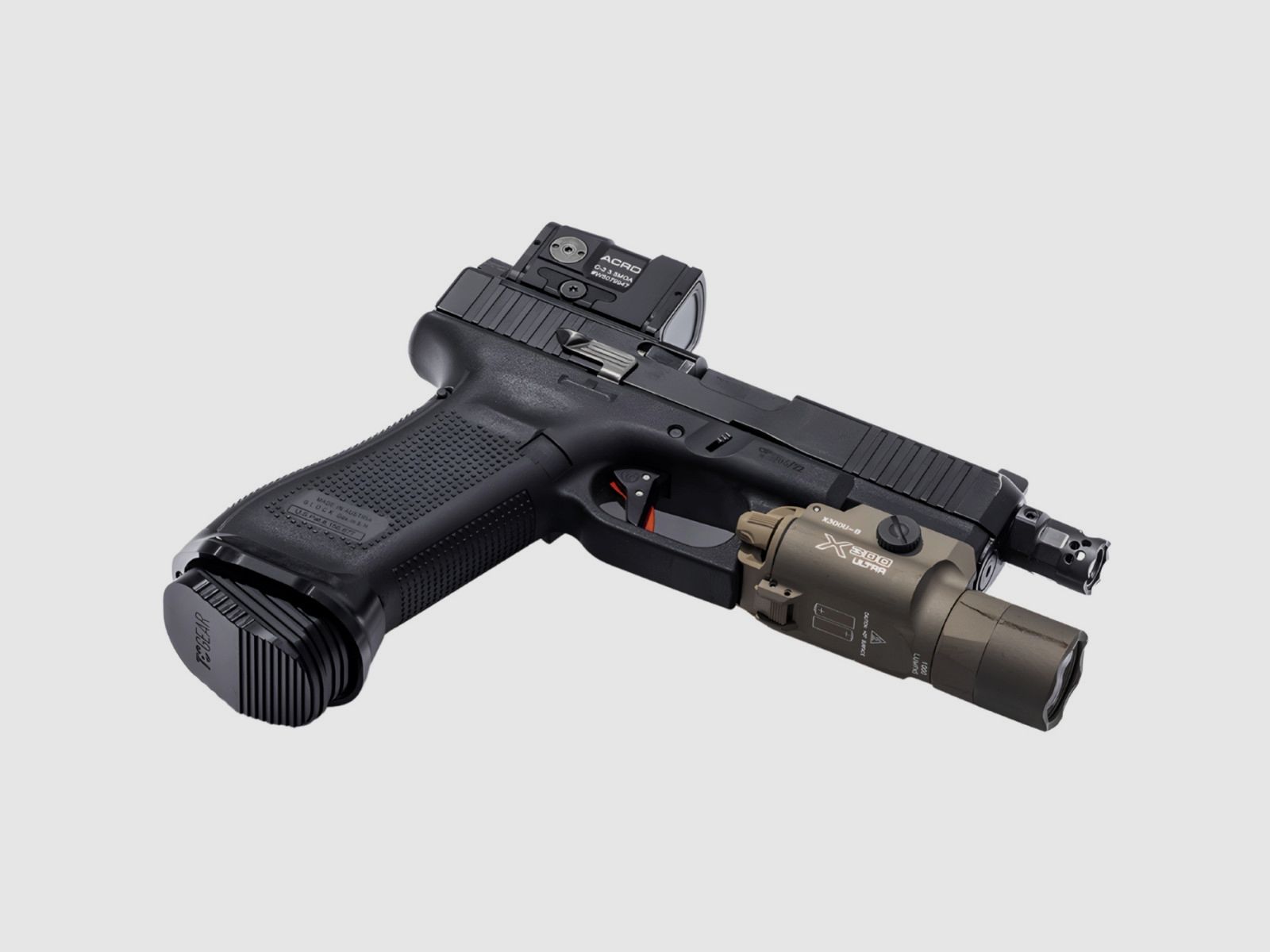 TC Gear - Magwell Blade G para Glock 17/19/45/47/49 Gen. 5 - Negro - TC-MB-5-B, imagen 4 de 20