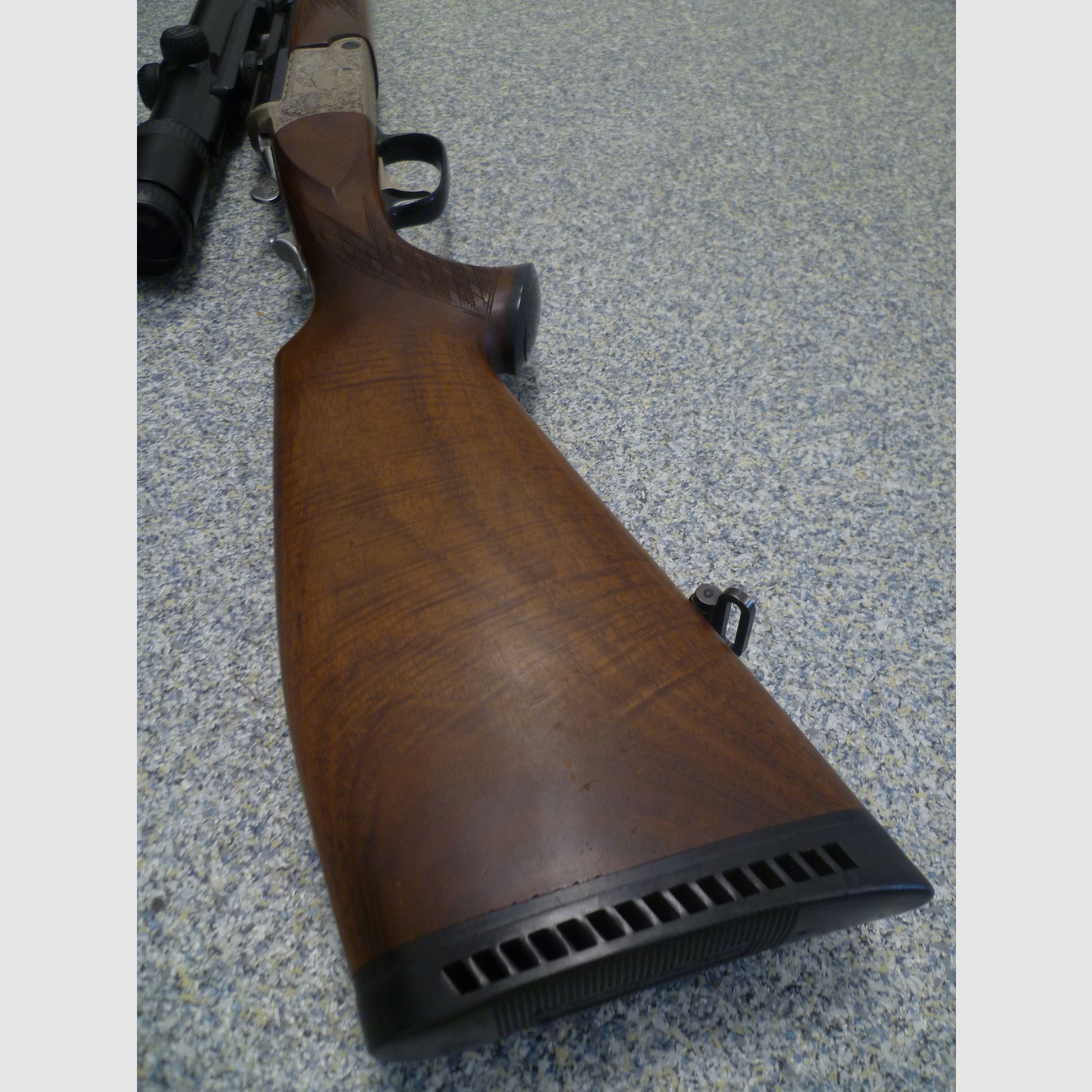 Dwulufowa strzelba Bock Blaser 9,3x74R z Zeiss Varipoint