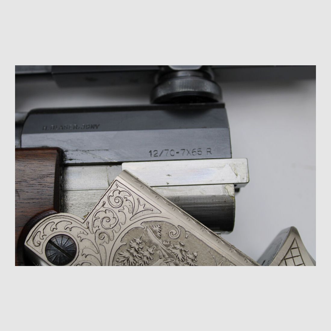 BBF Blaser ES 700 Bockbüchsflinte mit Zeiss Diavari 1,5-6x42 LINKSAUSFÜHRUN 12/70;7x65R