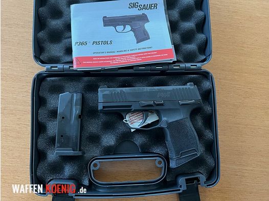 Sig Sauer	 SIG SAUER SL-PISTOLE P 365 Nitron MS CAL. 9X19 MM