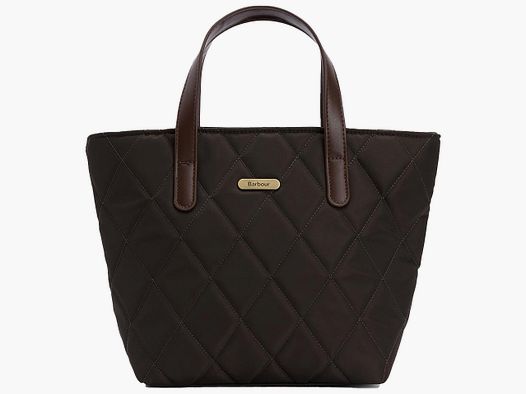 Barbour Tasche Mini Quilted Tote Bag Olive