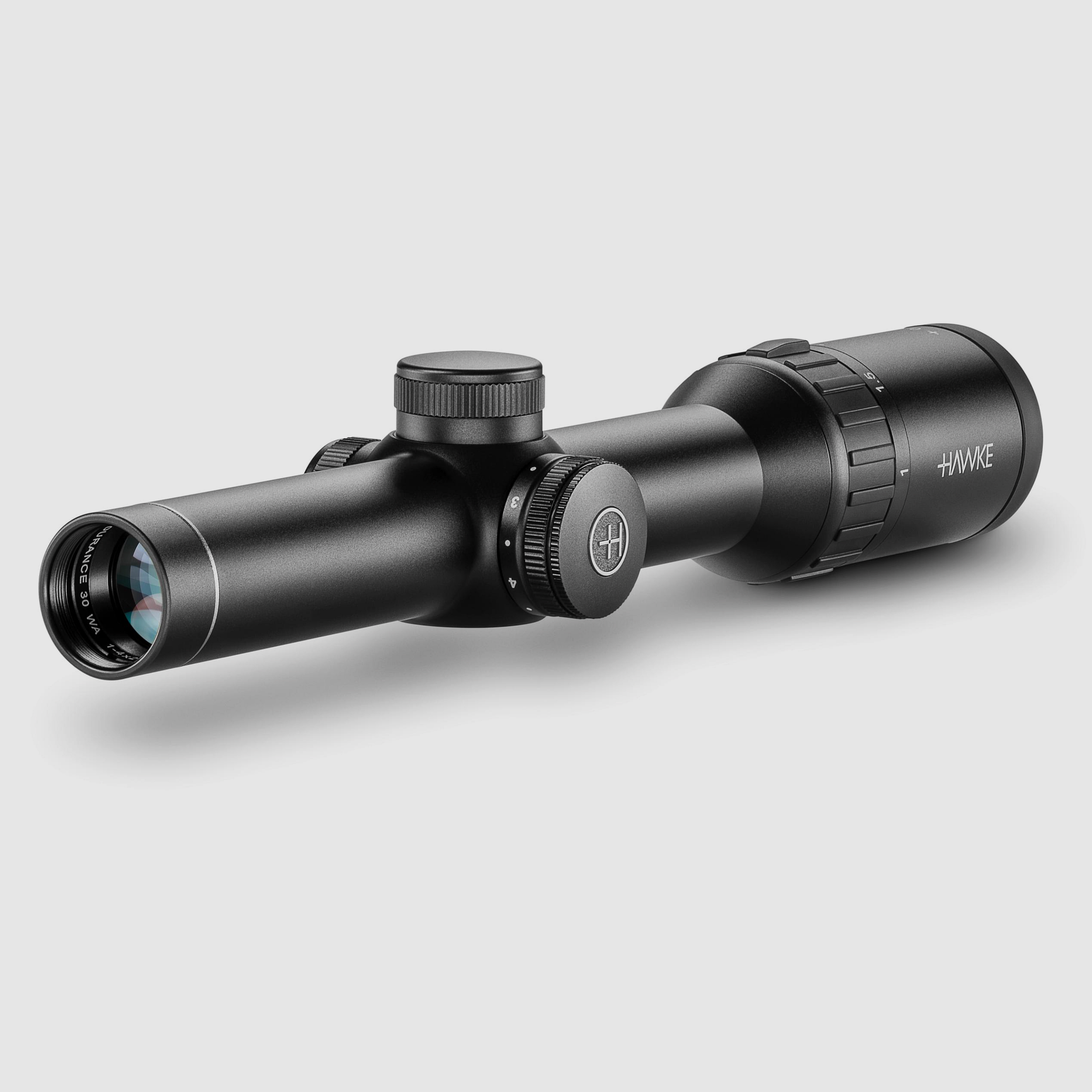 HAWKE 16300 Luneta do polowania ENDURANCE 30 WA 1-4x24 L4A DOT z podświetlaną siatką, zdjęcie 1 z 6