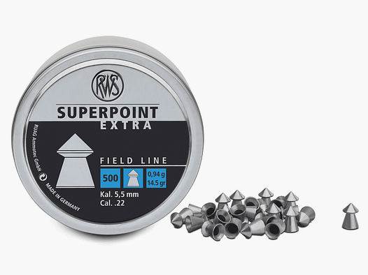 RWS S-POINT Diabolo 5,5 mm 0,94 g 500 pièces