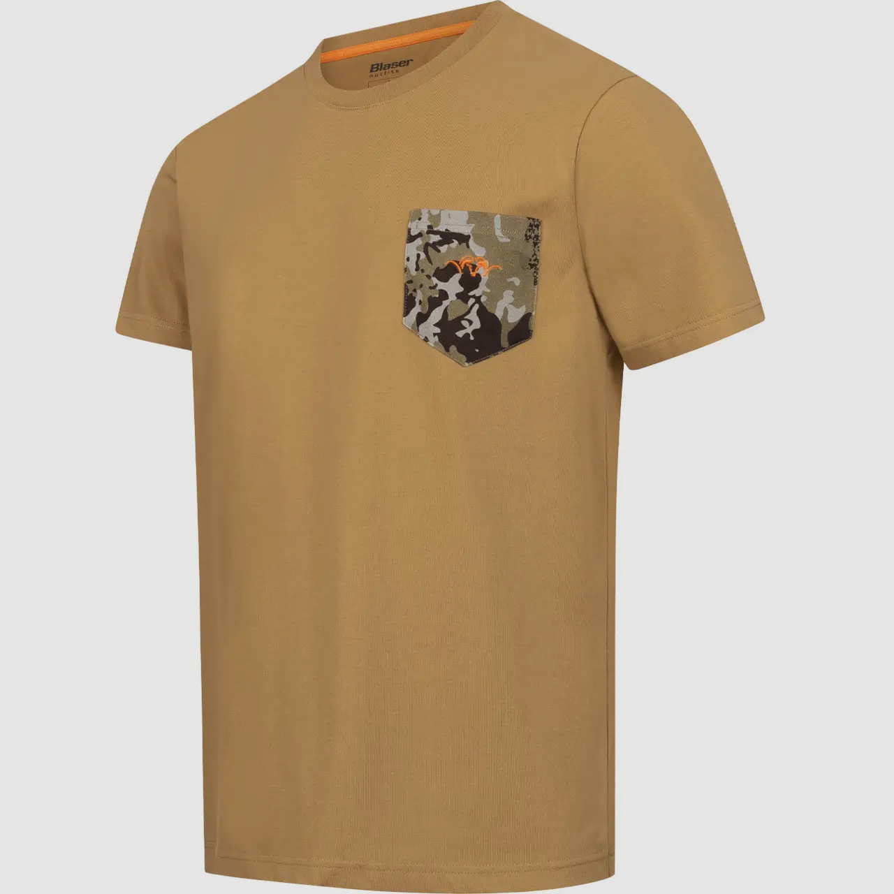 Blaser T-Shirt Camo Pocket T 24 z kieszonką na piersi