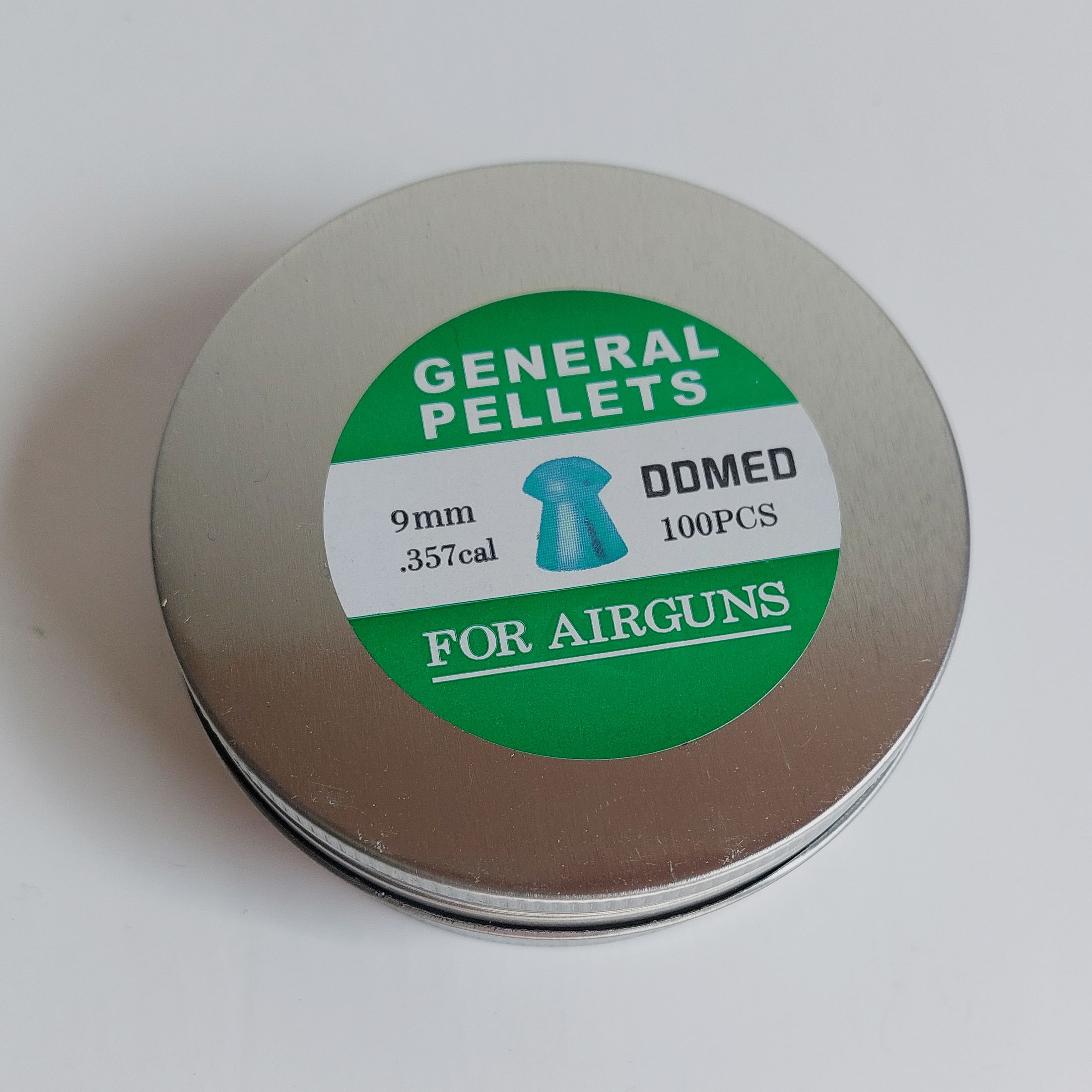 General Pellets cal.357 (9mm) Diabolos 100Stk für Luftgewehre