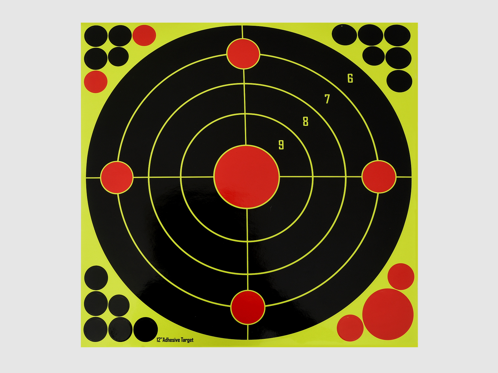 5etta Splatter-Zielscheiben 30x30 cm (11,8x11,8 Zoll) 10er-Pack