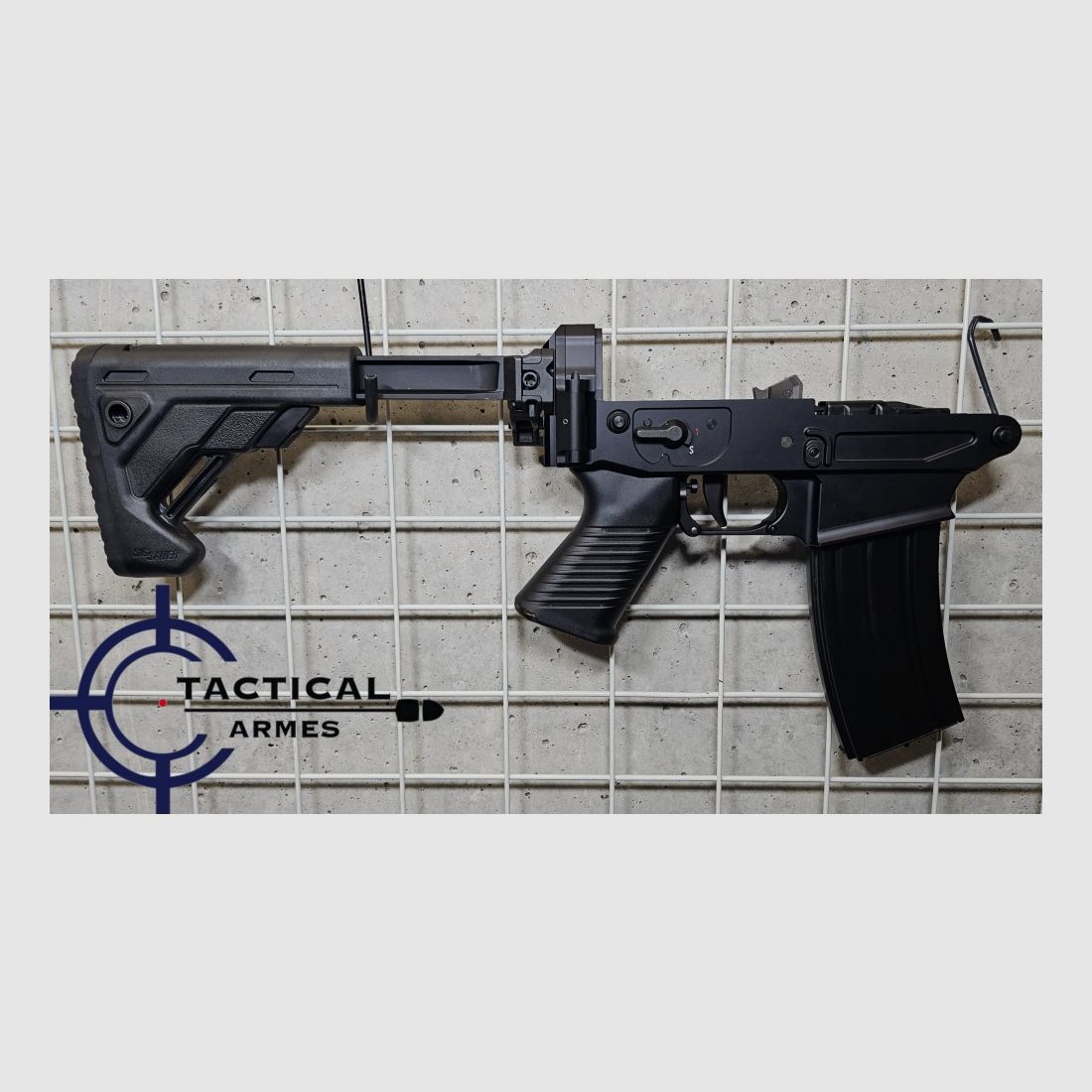 Abzuggehäuse semi-auto "Lower" SIG SG550 SG55X AR15 M4 NEU