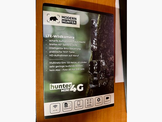 Wildkamera Modernhunter 4g mini wie ICU, Seissinger, Zeiss Secacam