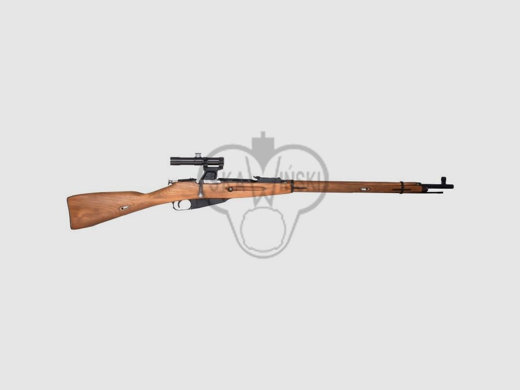 Mosin wz. 1891/30 kal.7,62x54R odrestaurowany z lunetą Vomz 3,5x20T, zdjęcie 2 z 4
