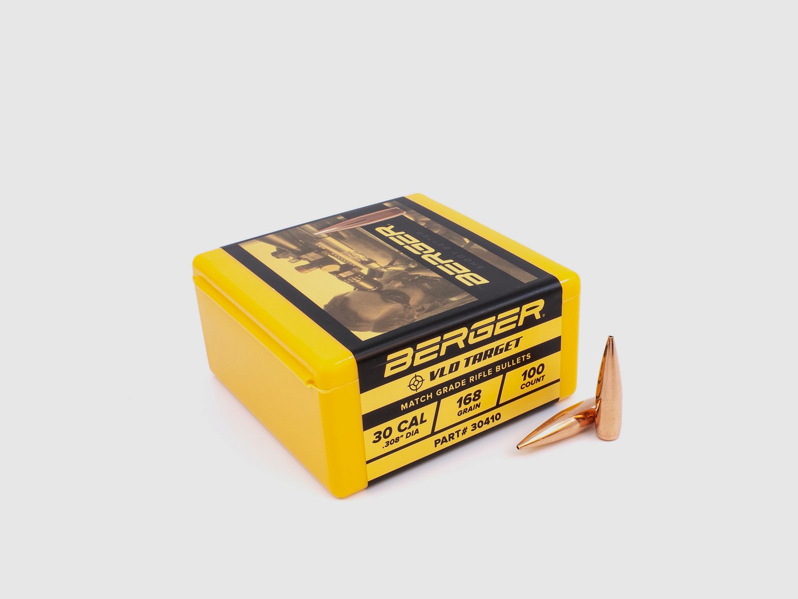 Berger Geschoss .30 VLD Target 168GR 100 Stück