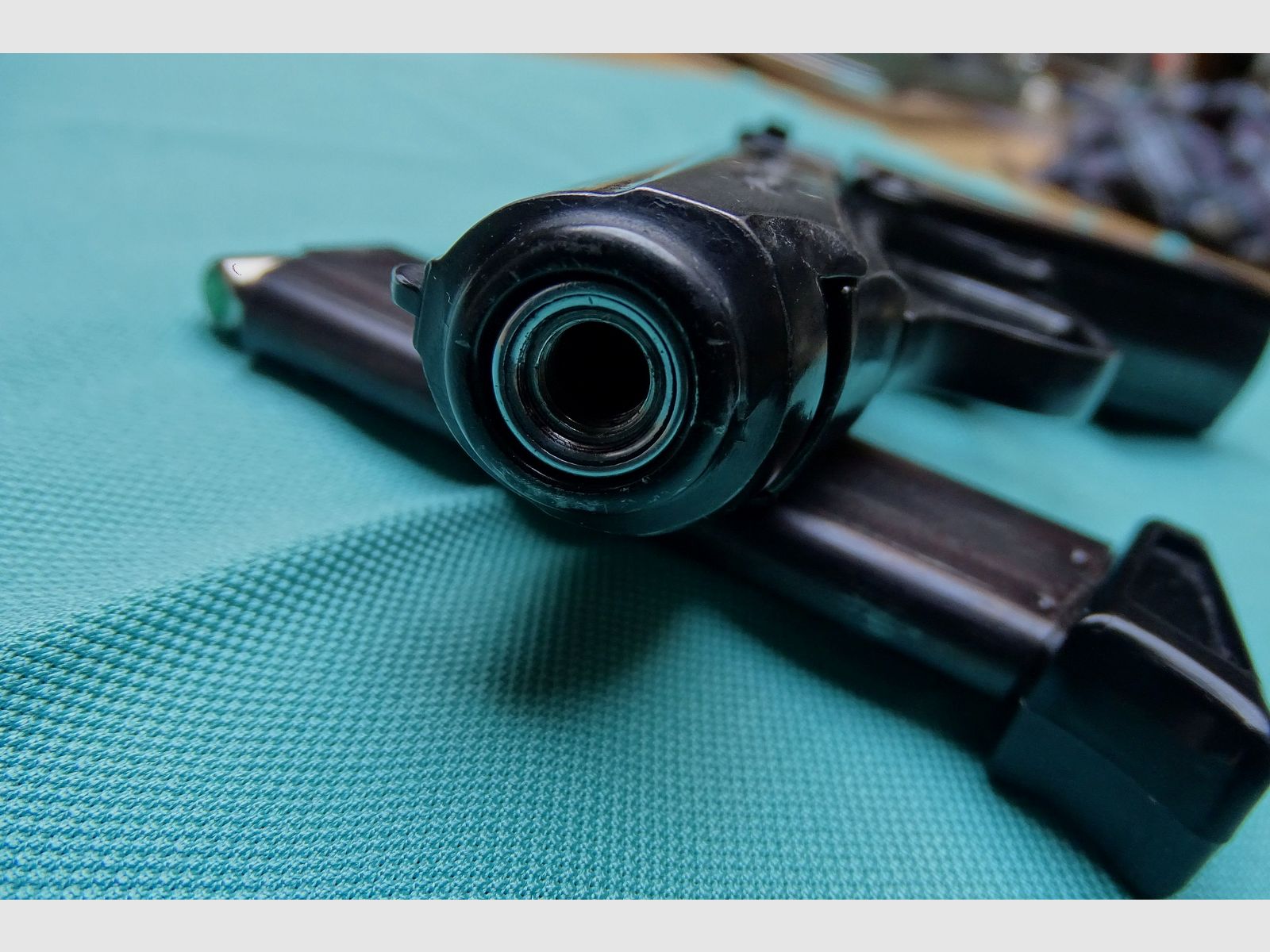 Walther PPK  8 mm Gas / Schreckschusspistole  PTB 502