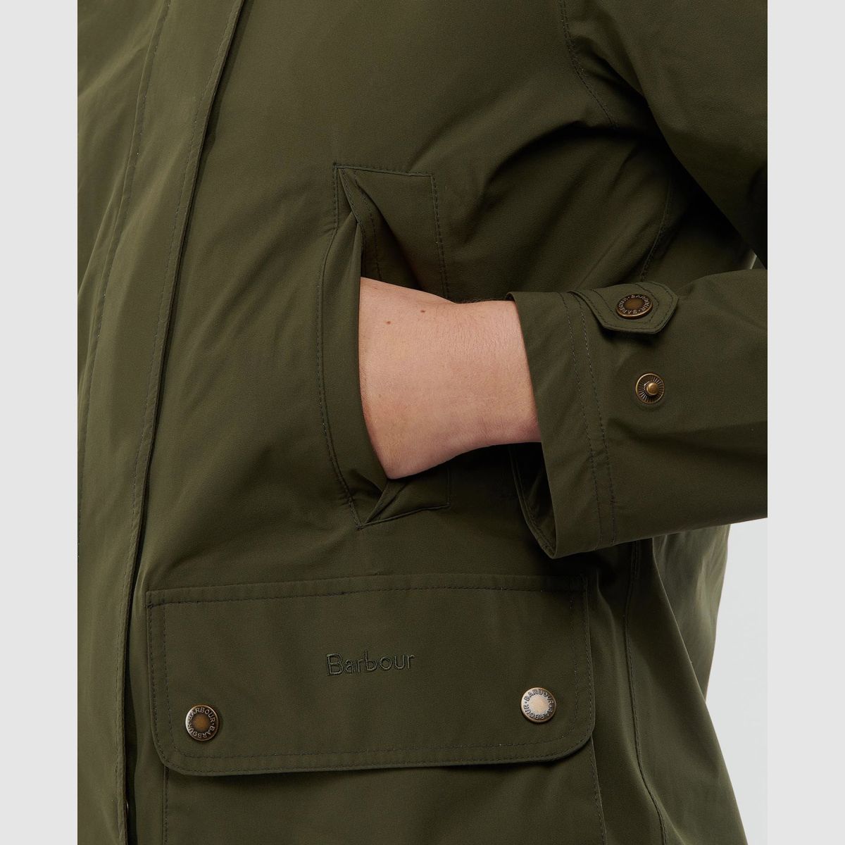 BARBOUR Clyde Jacke Olive