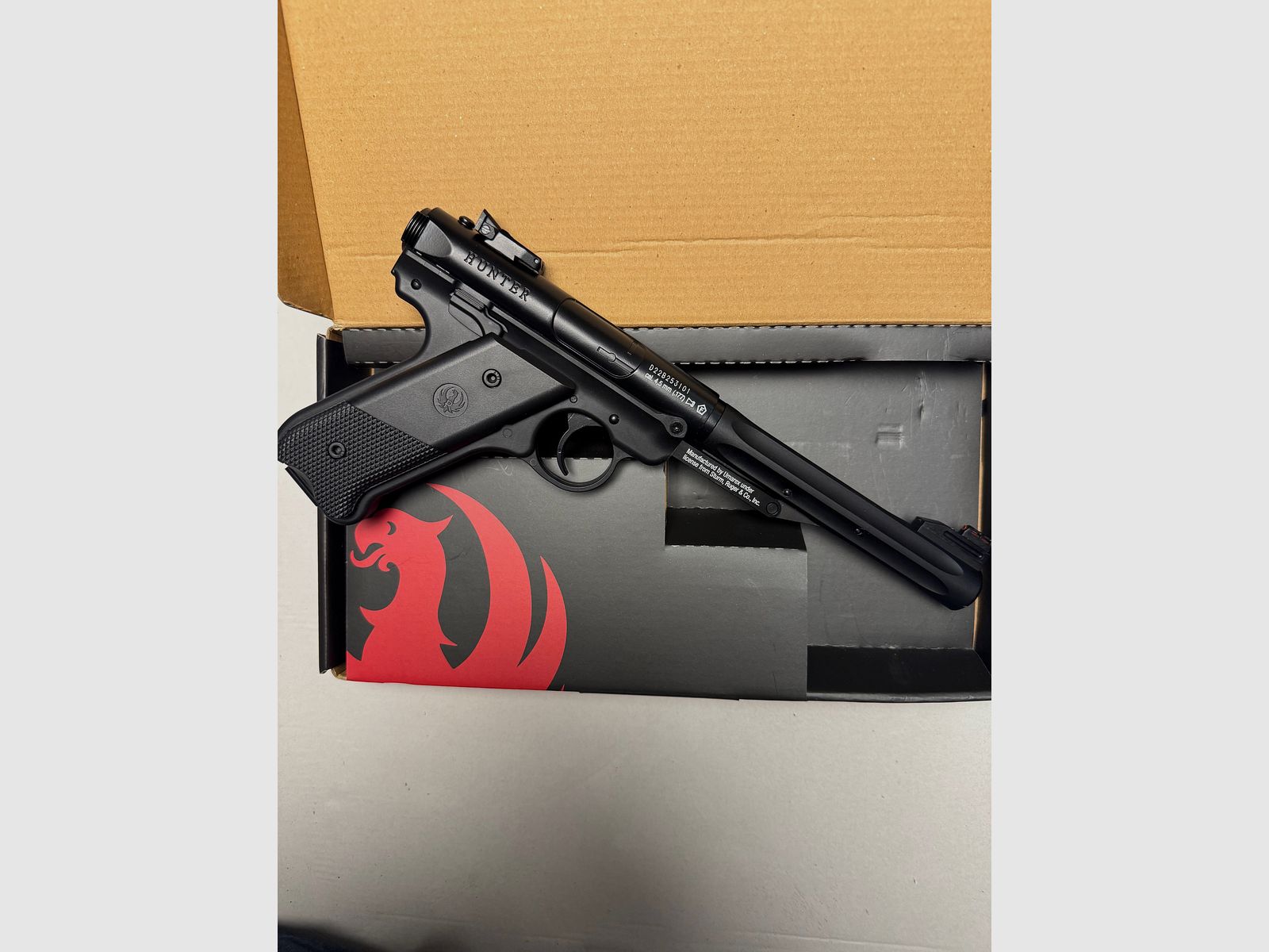 Air pressure pistol Ruger Mark 4 in 4.5mm