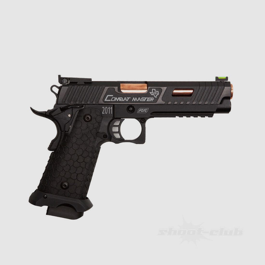 ASG STI Combat Master Airsoft Co2 6mmBB Metallo Blow Back Nero