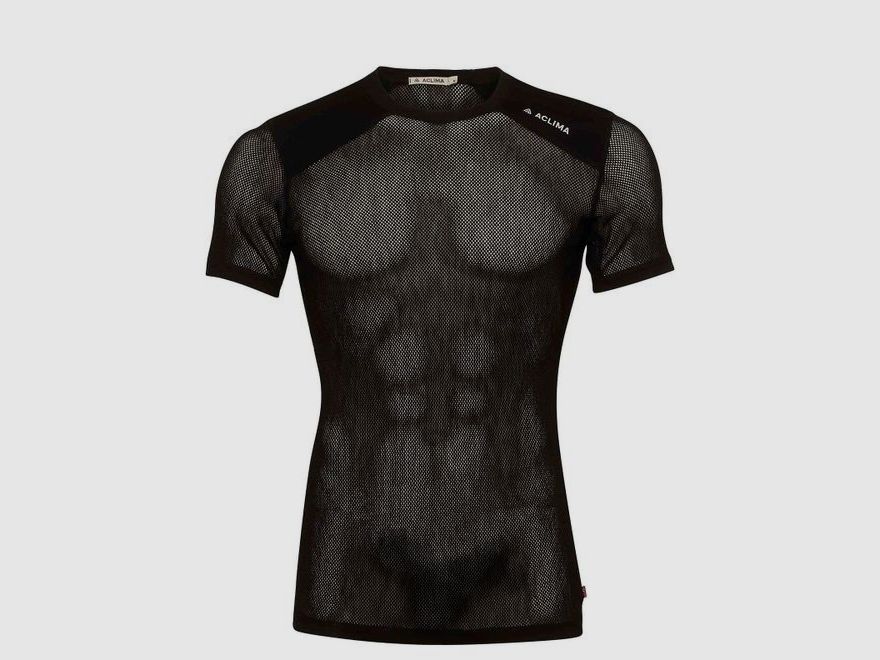 Aclima WoolNet Light T-shirt Jet Black
