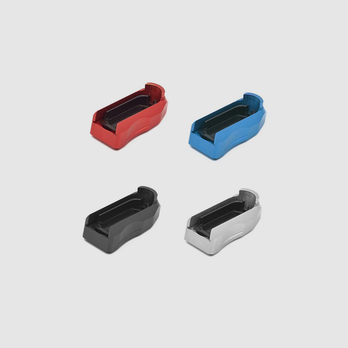 M-Arms Magazin Single Stack Basisplatte für 1911 9mm, Farbe: Schwarz, Bild 1 von 3