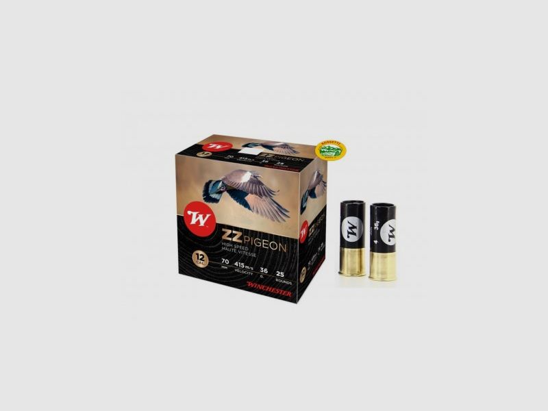 WINCHESTER Patronen ZZ PIGEON Kal.12 pb.5 spezielle Taube