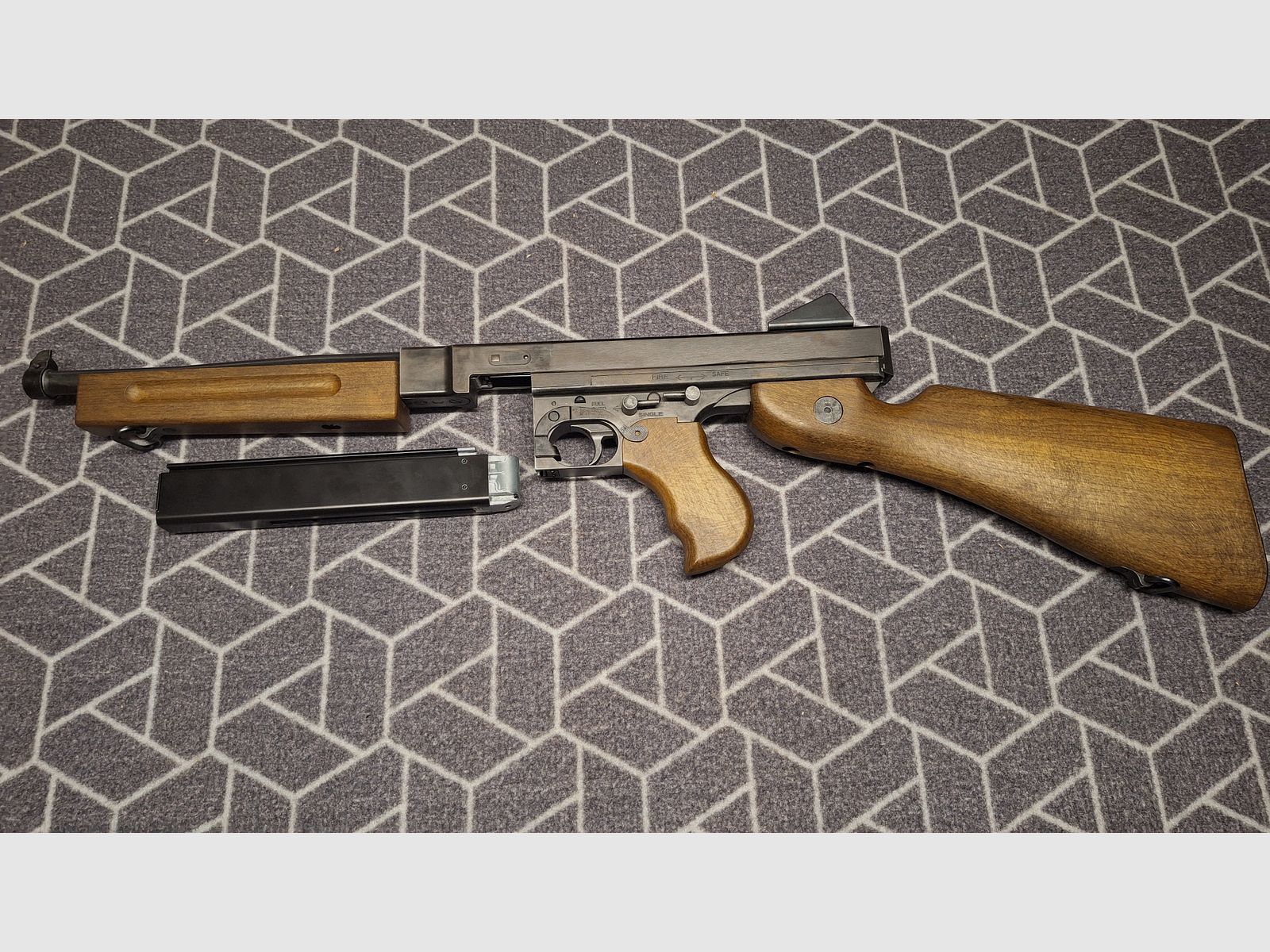 Legends M1A1 Legendary Used-Look Blowback 4,5 mm BB Co2-Gewehr NEU!