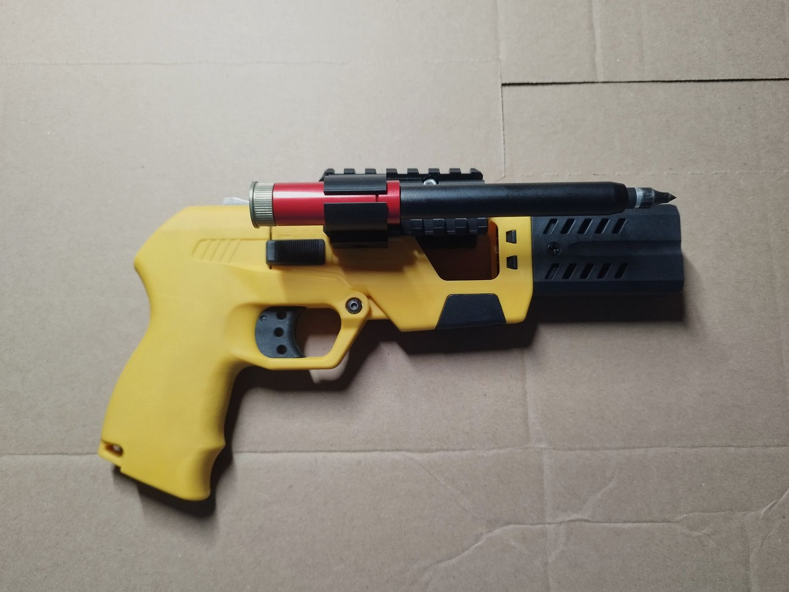 AEA Scuba Ringer MK2 osłona biegowa uchwyt szyn Picatinny rura startowa i kartusz