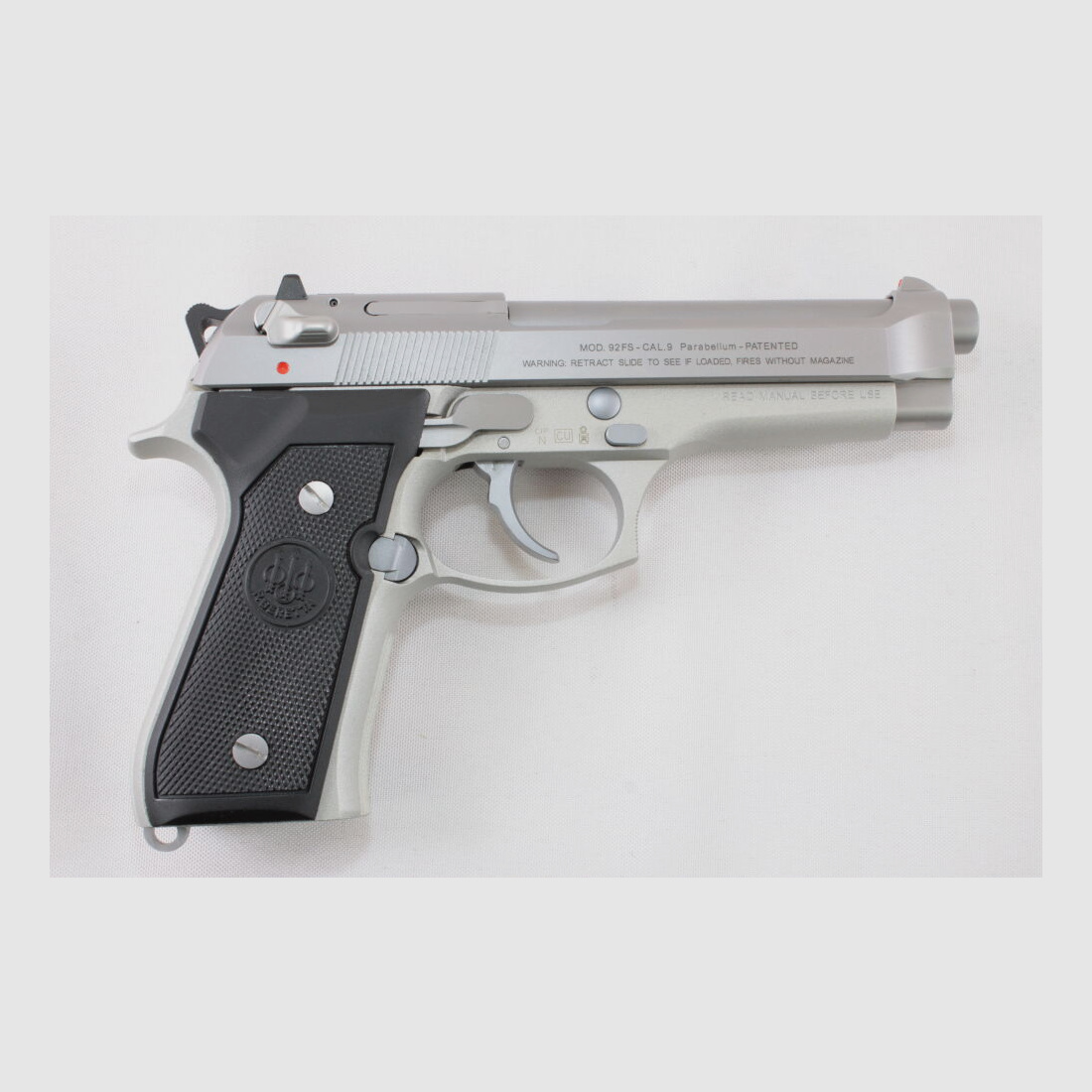 Beretta 92FS Inox - 9mm Luger - viel Zubehör