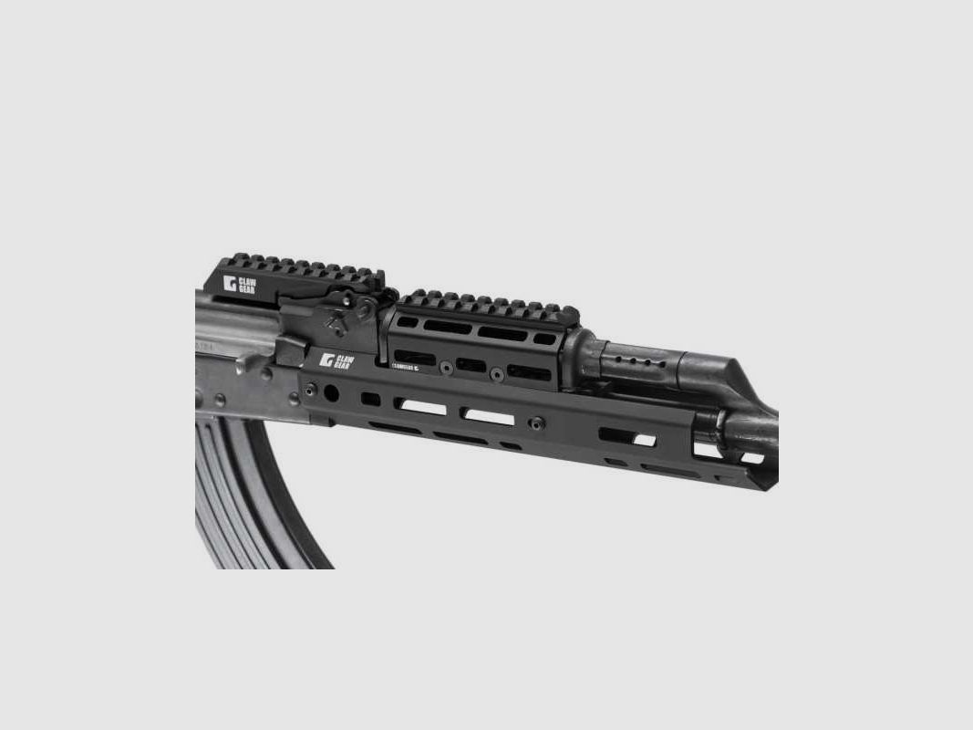 Clawgear AK47 Gas Tube Cover Abdeckung mit Picatinny