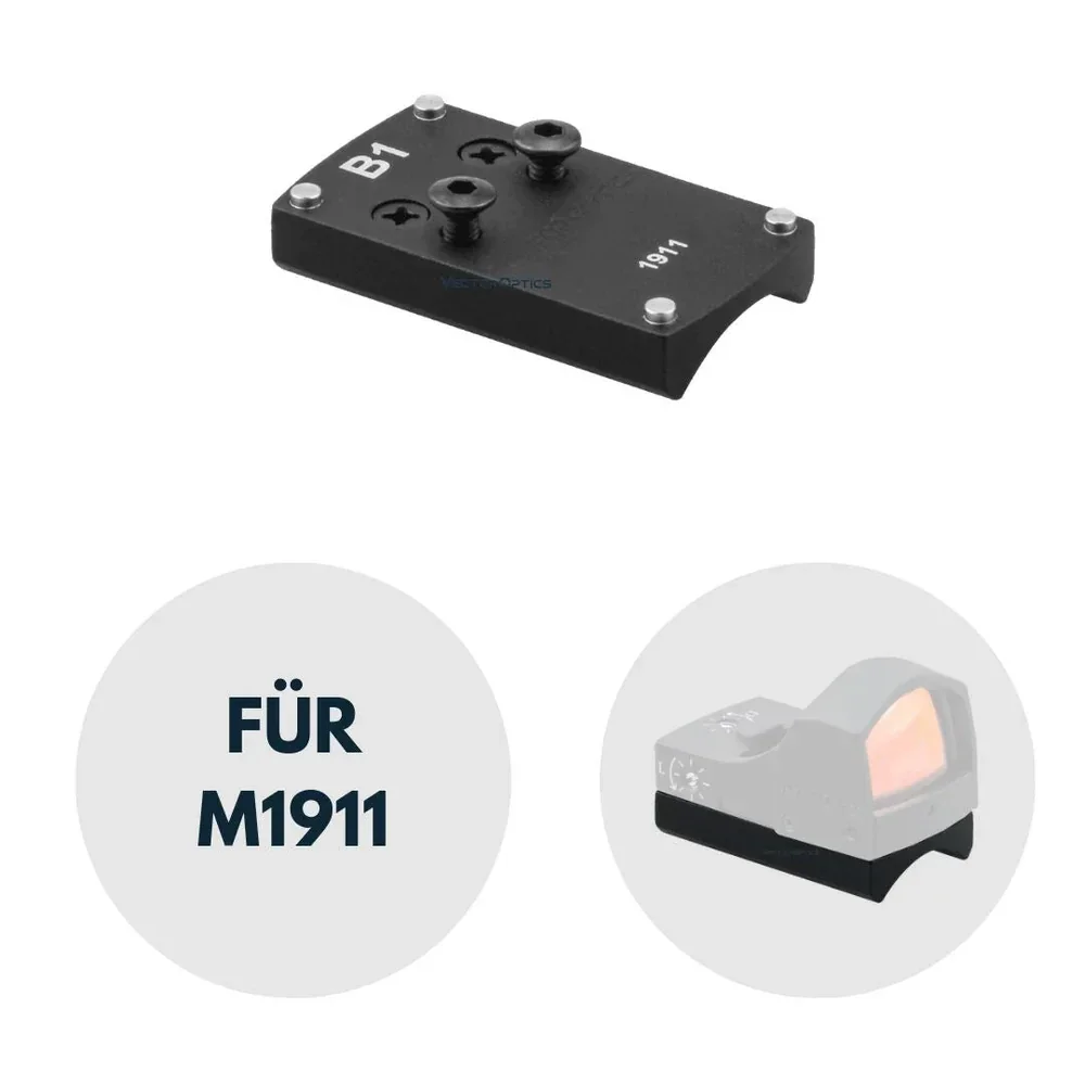 Vector Optics SCRDM-02 M1911 Montage für Reflexvisiere mit TEK (Docter Sight) Footprint