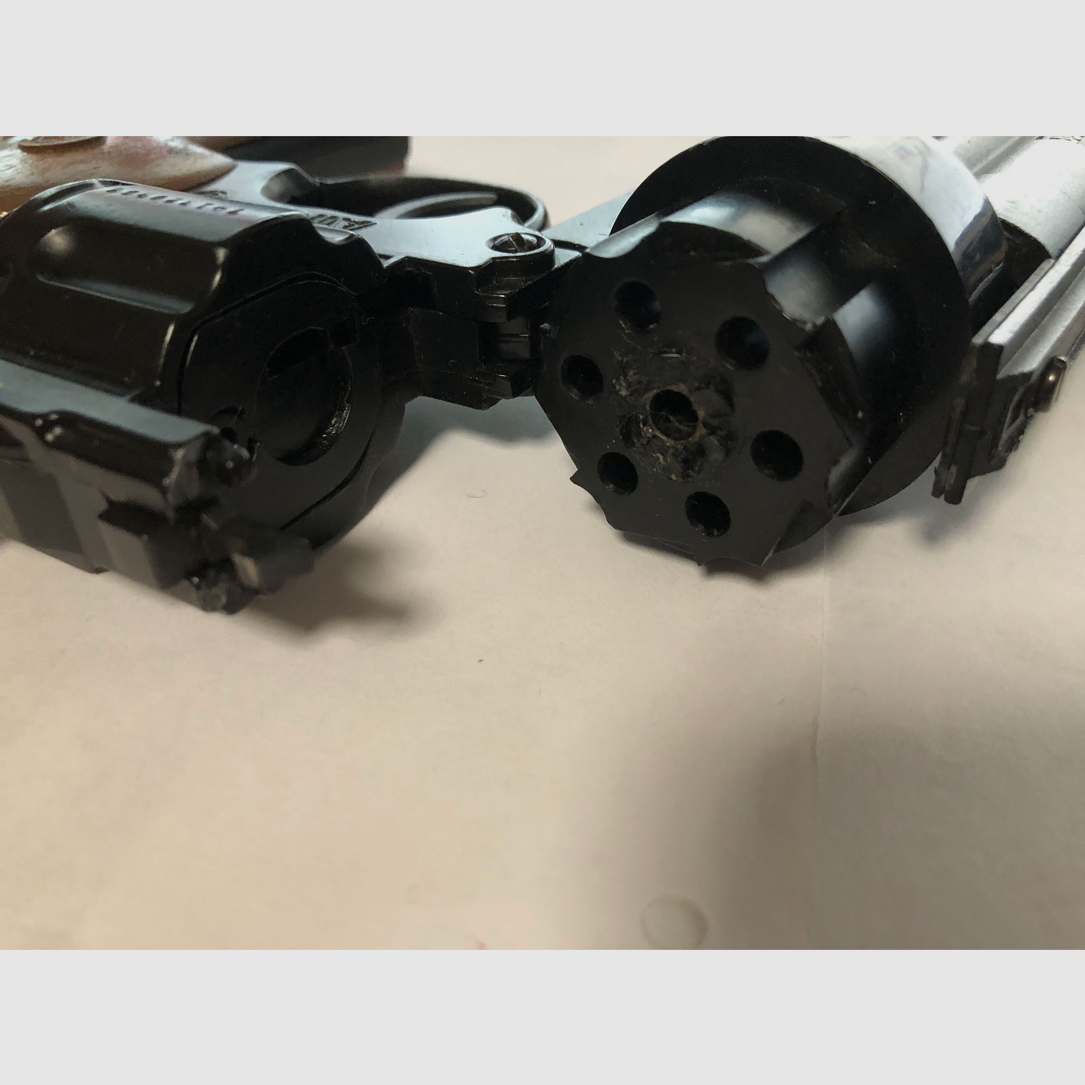 Training revolver (caliber 357) for the discipline 2.55.