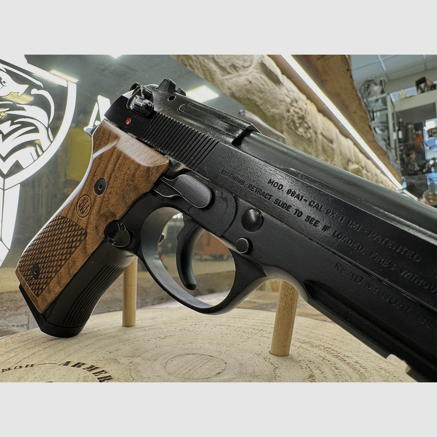 USED – PISTOL – BERETTA MOD. 98A1 cal. 9×21, image 5 of 6
