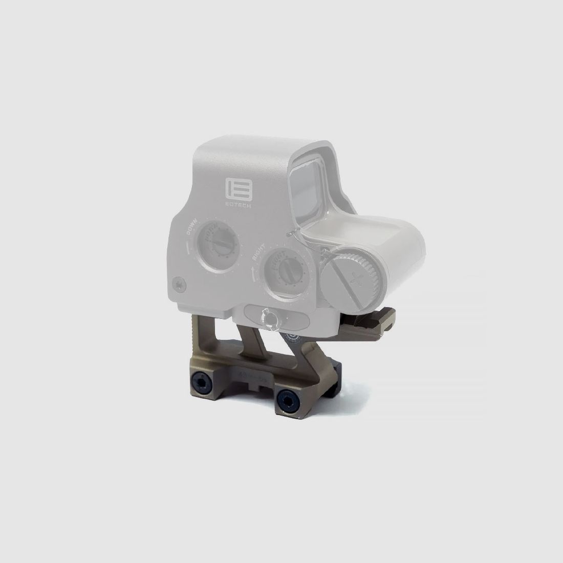 GBRS Riser-Mount LERNA Schwarz, für Aimpoint Micro Footprint