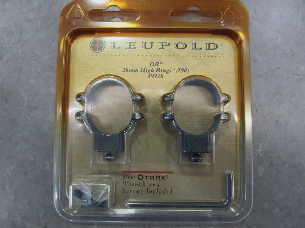 LEUPOLD ANELLI QR 26MM HOCH