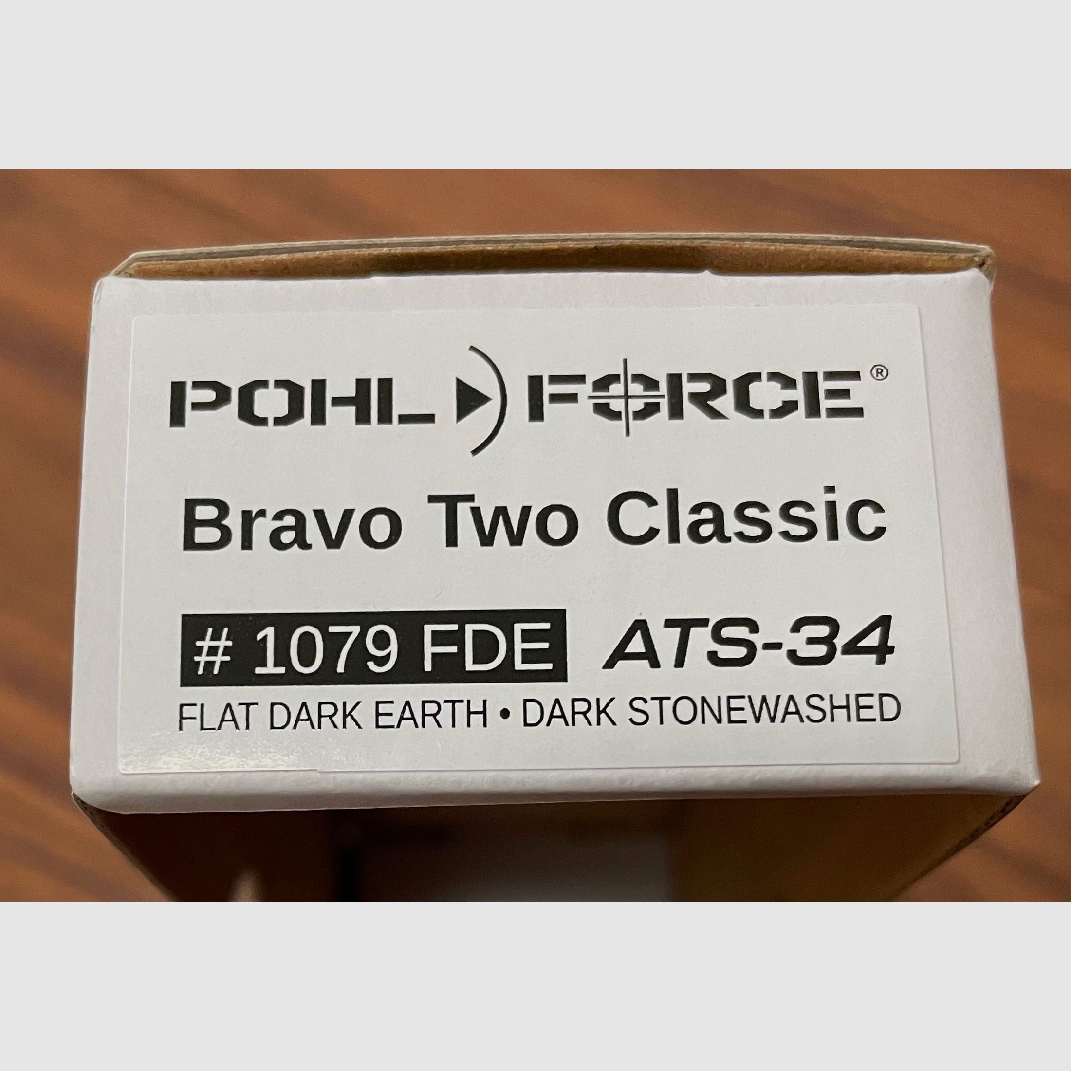 Pohl Force Bravo Two Classic Tanto FDE