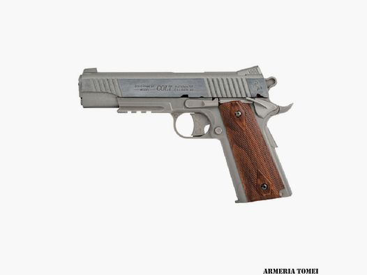 CYBERGUN – COLT 1911 RAIL GUN ACCIAIO CARRELLO FISSO METALLO 6mm