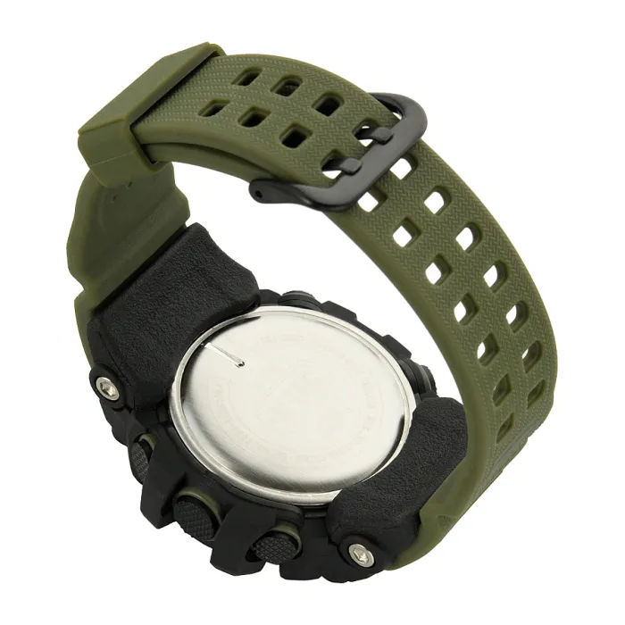 M-Tac® Taktische Uhr Adventure Schwarz/Oliv, Bild 3 von 5