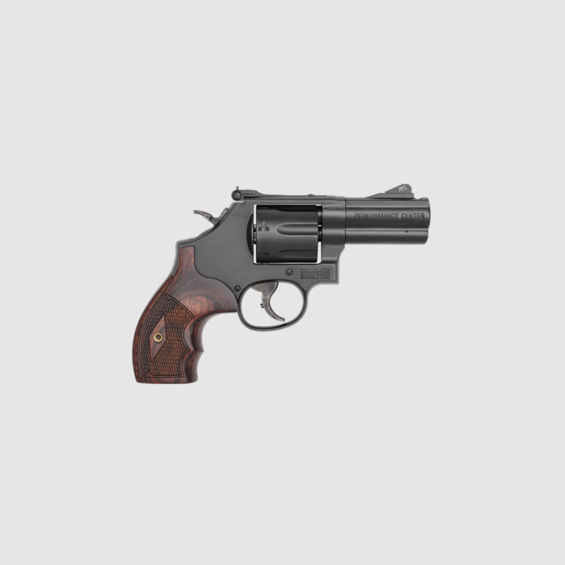 Smith & Wesson Revolver 586 L-Comp .357 Mag. Schwarz
