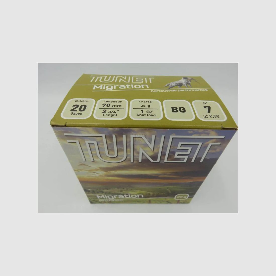 TUNET MIGRATION kal. 20 N7 BG 28 g x25, afbeelding 2 van 2