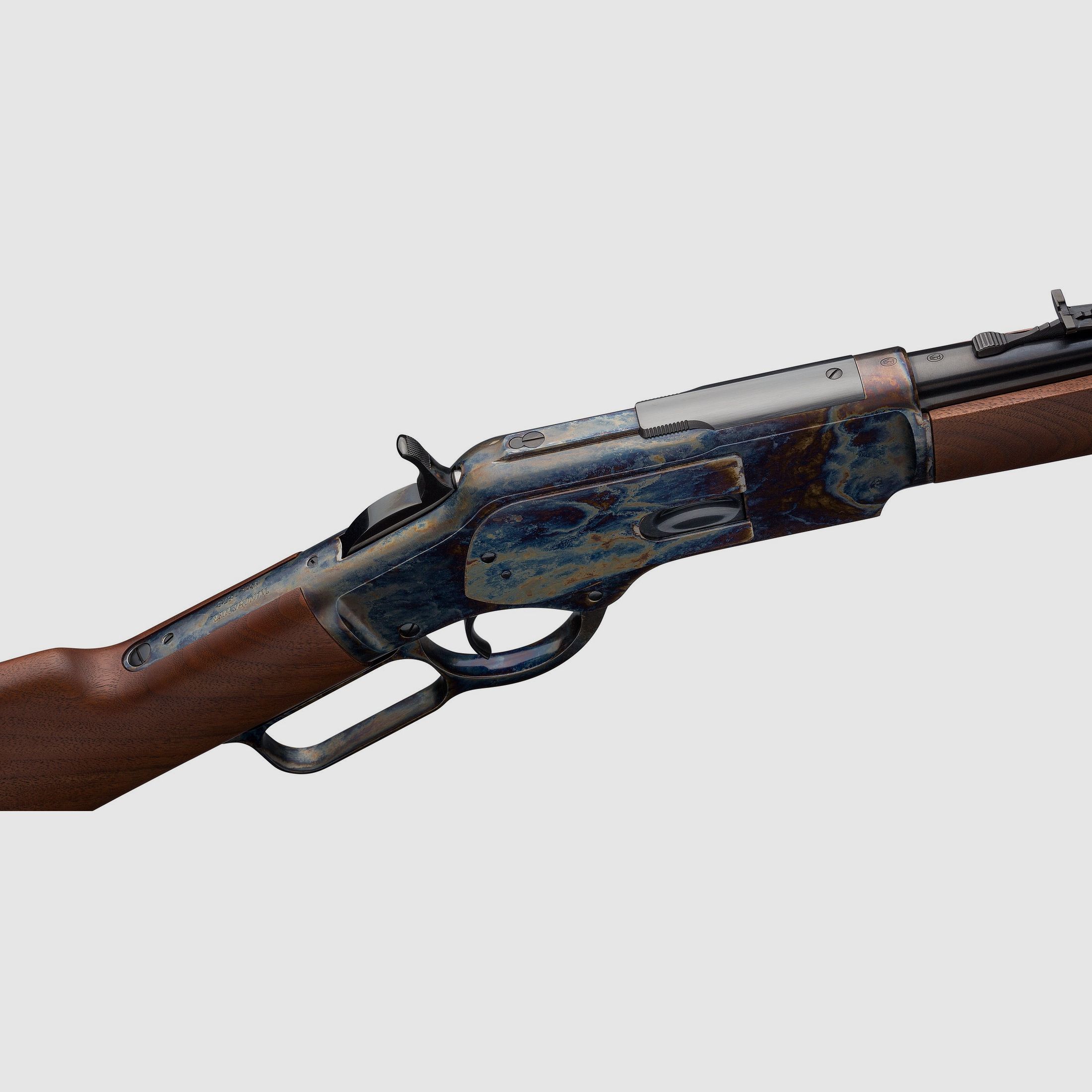 Carabina de competición Winchester 1873 de alta calidad con acabado de color (Bunthärtung) .357 Mag. (MIROKU FERTIGUNG) EN STOCK
