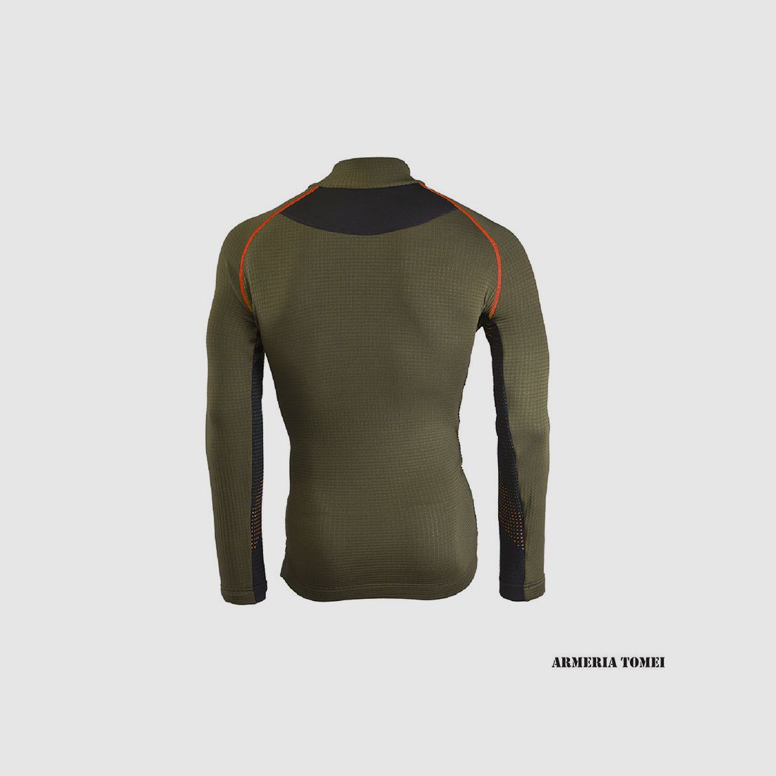 X TECH – FLEECE WITH FULL ZIP COMPASS Green, image 2 of 2